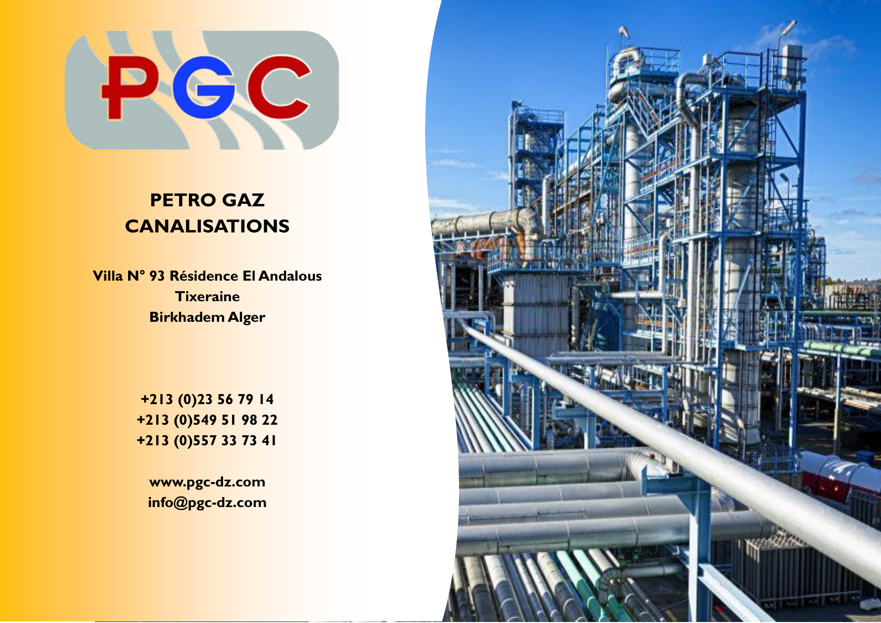 Couverture brochure PGC