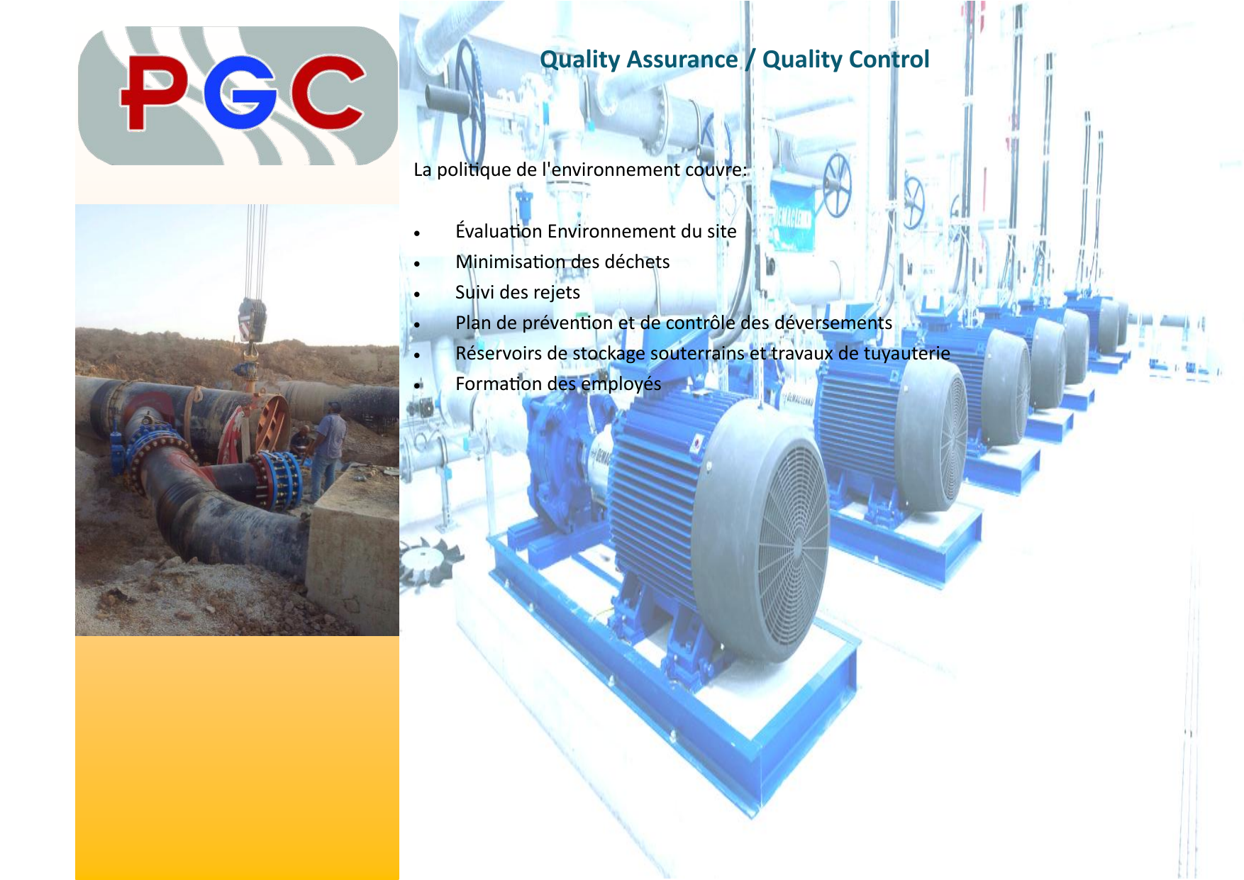 Environnement PGC brochure