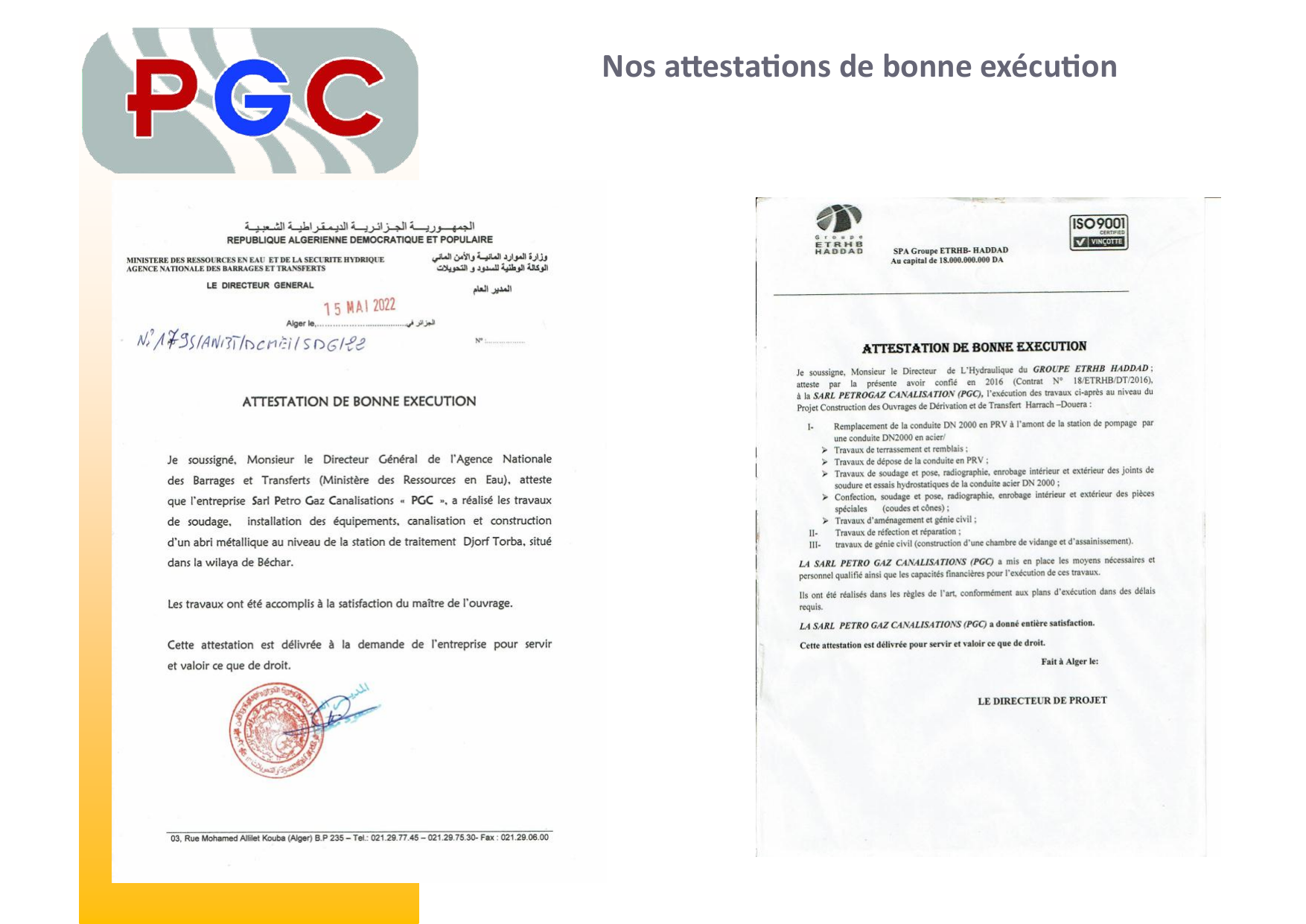 Attestation page 17