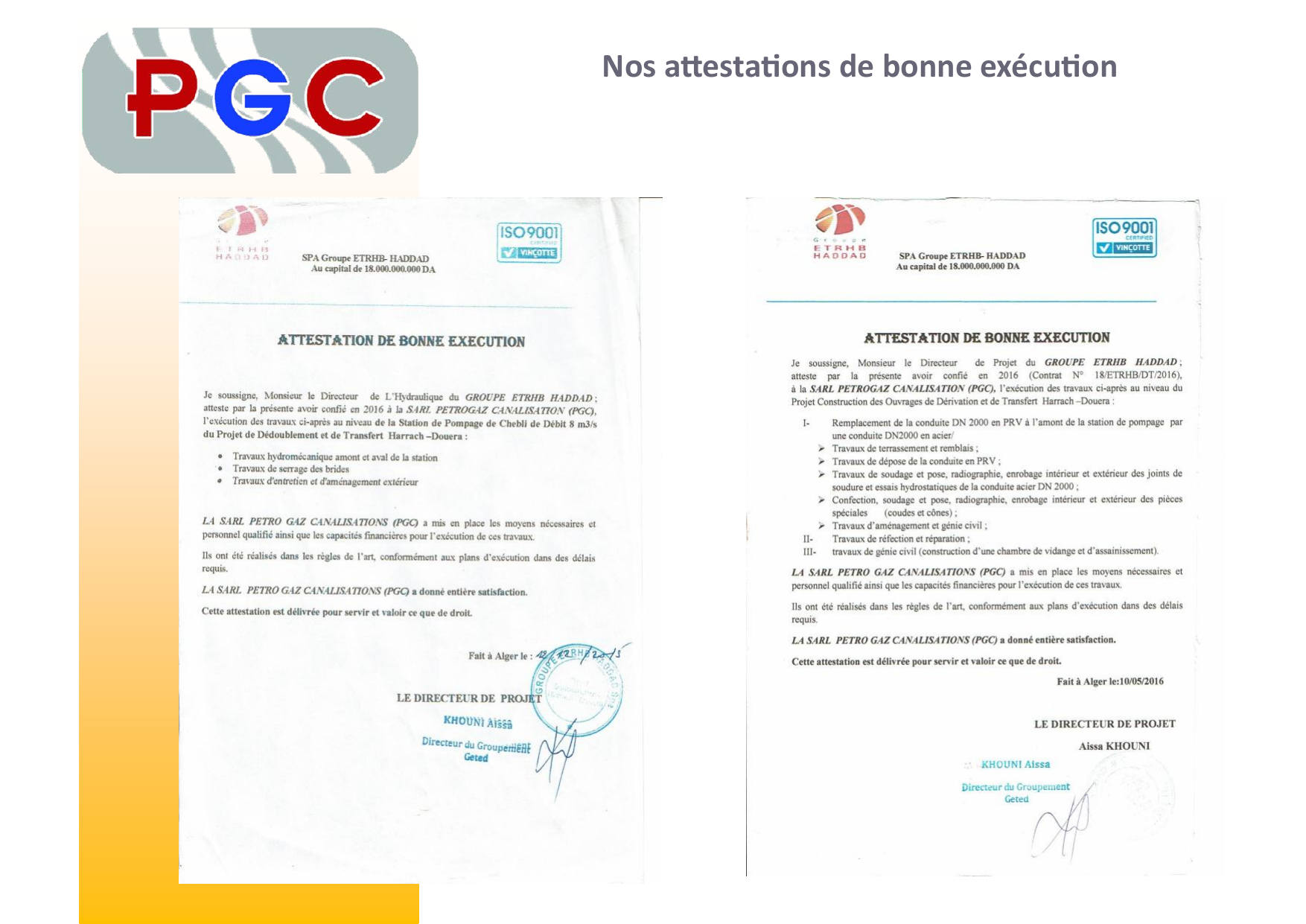 Attestation page 19