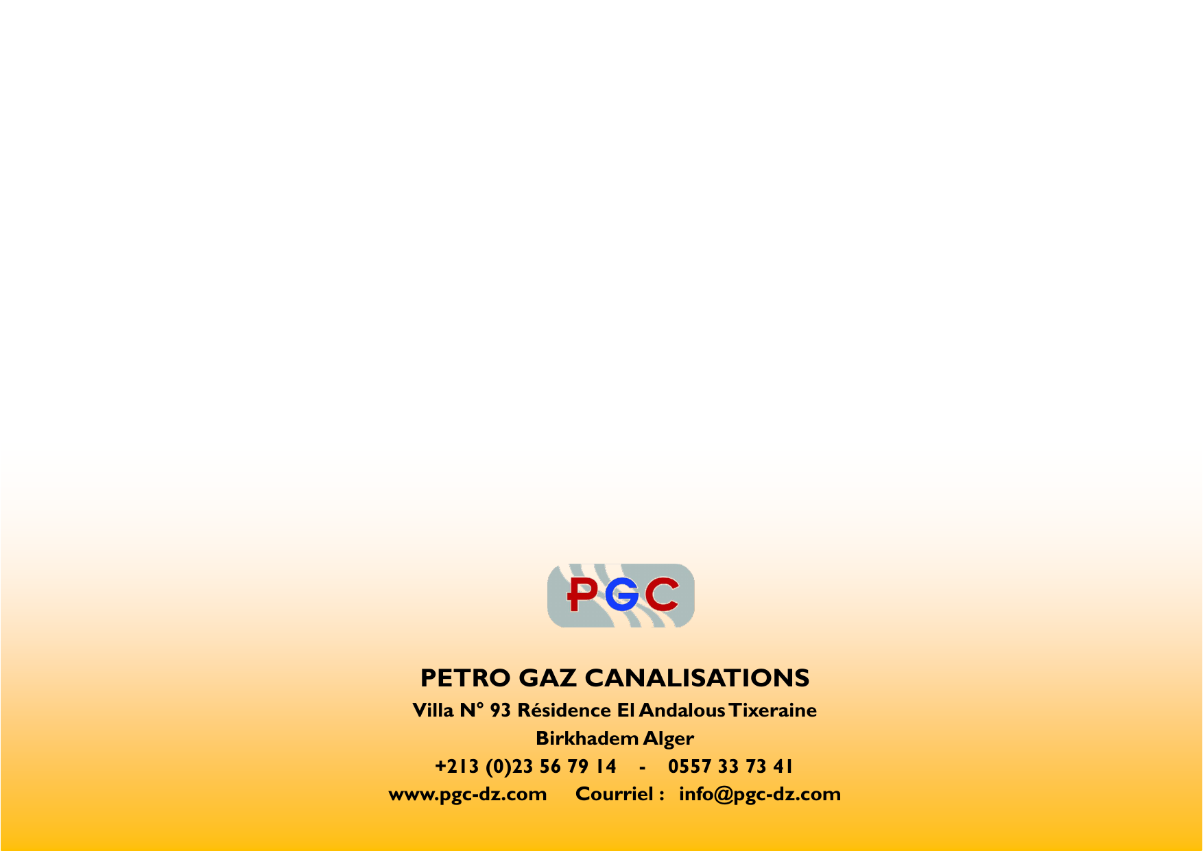 Coordonnées PGC